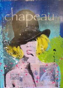 Ronald - Chapeau - pop - art - kunstenaar - schilderijen