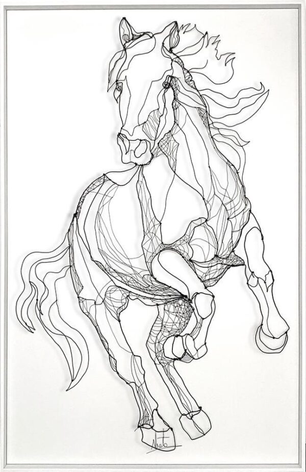 Angeles-Nieto-kunstenaar-paard-ijzerwerk