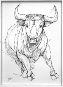 Angeles Nieto - Artist - wire art - spanish -artworks