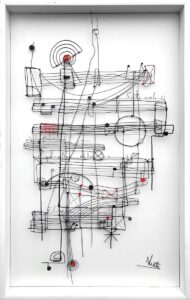 Angeles Nieto - Artist - wire art - spanish -artworks