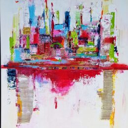 Nicole Schaap-kunst-schilderijen-abstracte landschappen