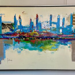 Nicole Schaap-kunst-schilderijen-abstracte landschappen