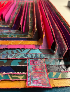 Uday Mastenbroek - 3d paintings - stroken behang - abstract