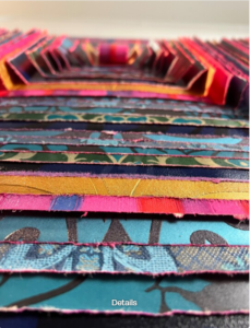 Uday Mastenbroek - 3d paintings - stroken behang - abstract