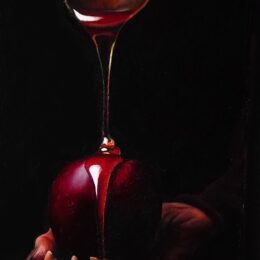 Meesterschilder Marcel Ruben staat bekend om zijn uitzonderlijk verfijnde schildertechniek en oog voor detail. Zijn stillevens, vaak met koperen potten, glaswerk en vogels, ademen een tijdloze rust en vakmanschap. Elk werk is met uiterste precisie opgebouwd in vele lagen olieverf, waardoor licht en textuur tot leven komen – pure meesterschilderkunst van de hoogste kwaliteit.