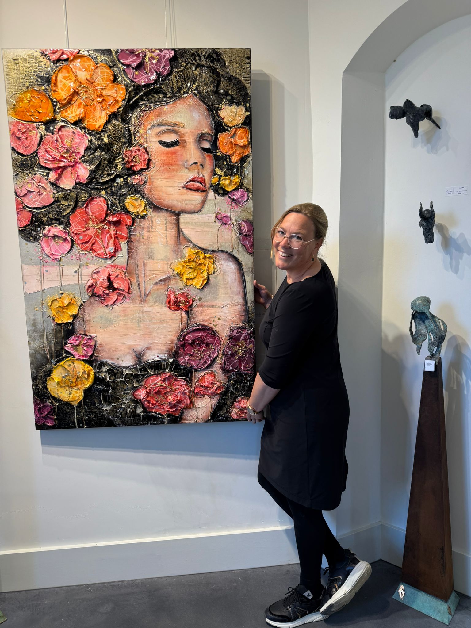 Lincy Hoogveld - Bloemen - schilderijen - floral expression - expositie