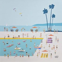 Nuria - Garcia - Miro - 2d mini sculptures - on canvas